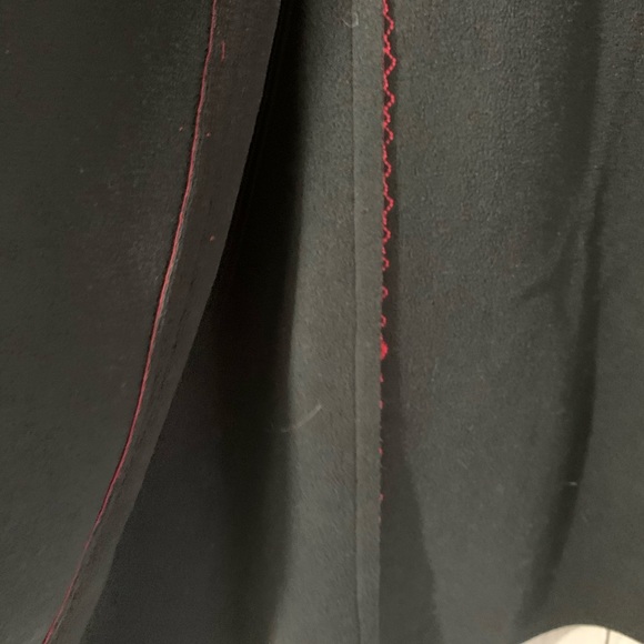 Alfred Dunner plus  Red faux suede fleece jacket - Picture 7 of 9